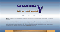 Desktop Screenshot of graving.cz